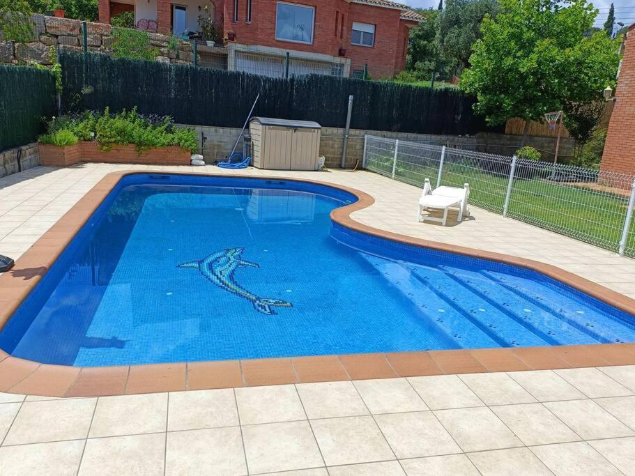 Villa Casa Con Jardin Y Piscina Privada. Santa Eulàlia de Ronçana Exterior foto
